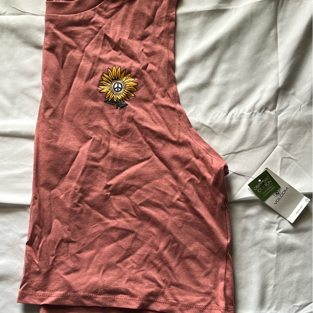 VOLCOM WOMENS GRAPHIC TANK TOP